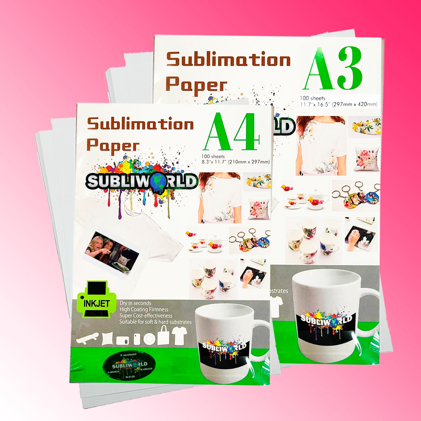 Sublimation Paper A4 140-Pack - LOKLiK Europe