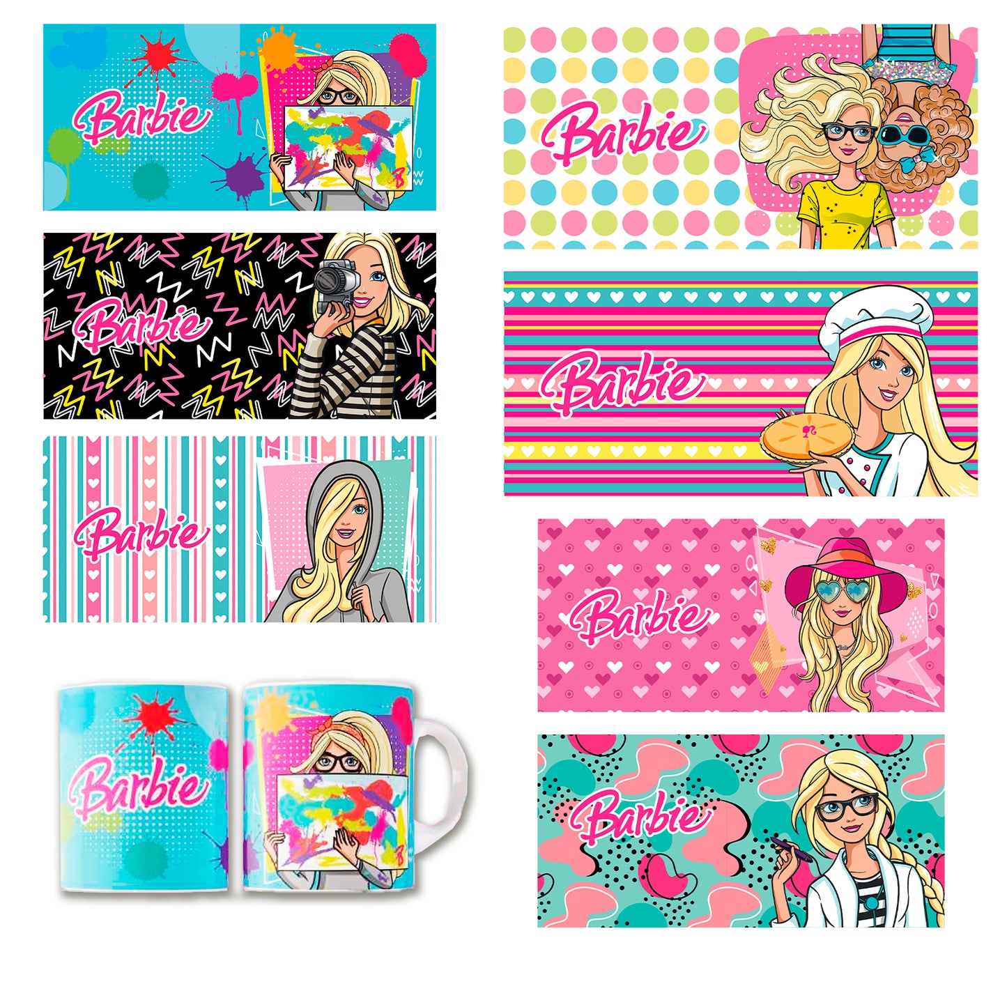 Barbie Sublimation EcoPrinter Bundle