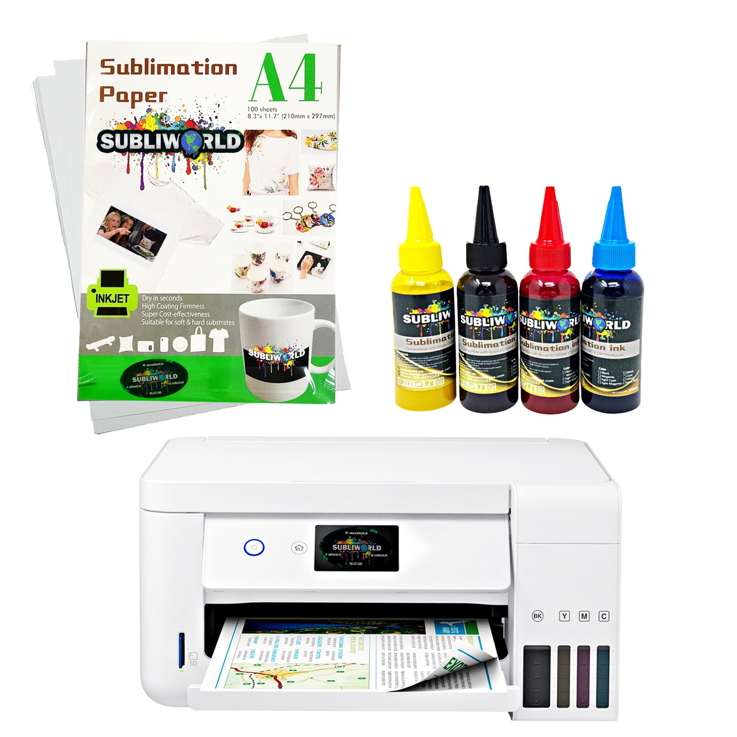 Sublimation EcoPrinter Bundle